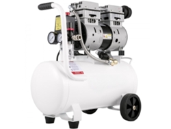 Compresor De Aire Portátil 25 L 750 W Con Motor De Cobre Y Bajo Nivel De Ruido De 60 Db