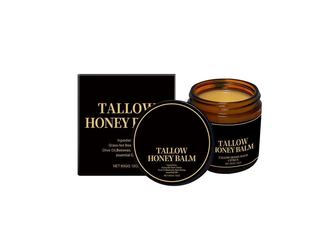 Crema corporal nutritiva con cera de toro y miel.