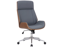Silla De Oficina Varel walnuss/grau CLP