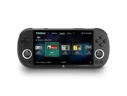 Consola De Juegos Portátil Smart Pro De Código Abierto, Estilo Retro Arcade Hd, Pantalla Ips De 4,96 Pulgadas, Sistema Linux (negro)
