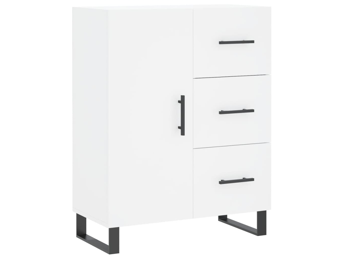 Maison Exclusive - Aparador De Madera De Ingeniería Blanco 69,5x34x90 Cm