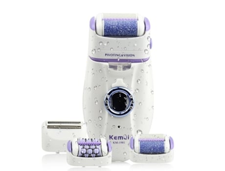 Depiladora Eléctrica Facial 3 en 1 Recargable Multizonas