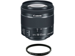 Objetivo CANON EF-S 18-55mm F4-5.6 IS STM + Hoya 58mm PRO 1D Protector