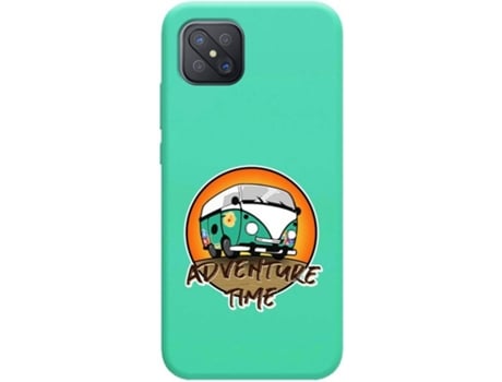 Carcasa Oppo Reno 4Z 5G TUMUNDOSMARTPHONE Adventure Time Verde