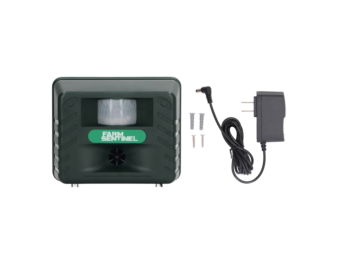 Repelente Solar Ultrasónico Inteligente Y Ajustable Para Mascotas Y Ratas Con Detección Sensible.