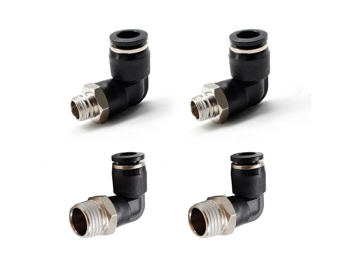 Conectores Neumáticos Piezas, Dos Modelos Diferentes (6mm × 1/4" Y 8mm × 1/8") Para Herramientas Diy