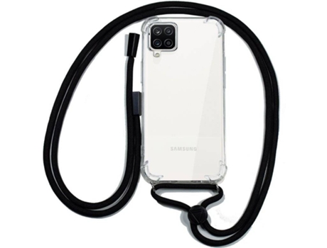 Funda para Samsung Galaxy A12 COOL Cordón Transparente