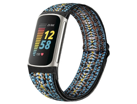Substituição da pulseira de relógio para Fitbit Charge5/6 Azul