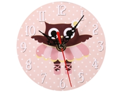 Reloj de pared de madera rústica vintage, decoración antigua para el hogar, cocina retro, oficina 2