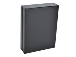 2026as-caja De Aluminio Para Proyectos Electrónicos Estuche De Enfriamiento Pcb Instrumento 33x114x150mm Negro