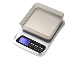 Báscula electrónica pequeña para cocinar, carga por batería, doble propósito, 5 kg/0,5 g, Siurn