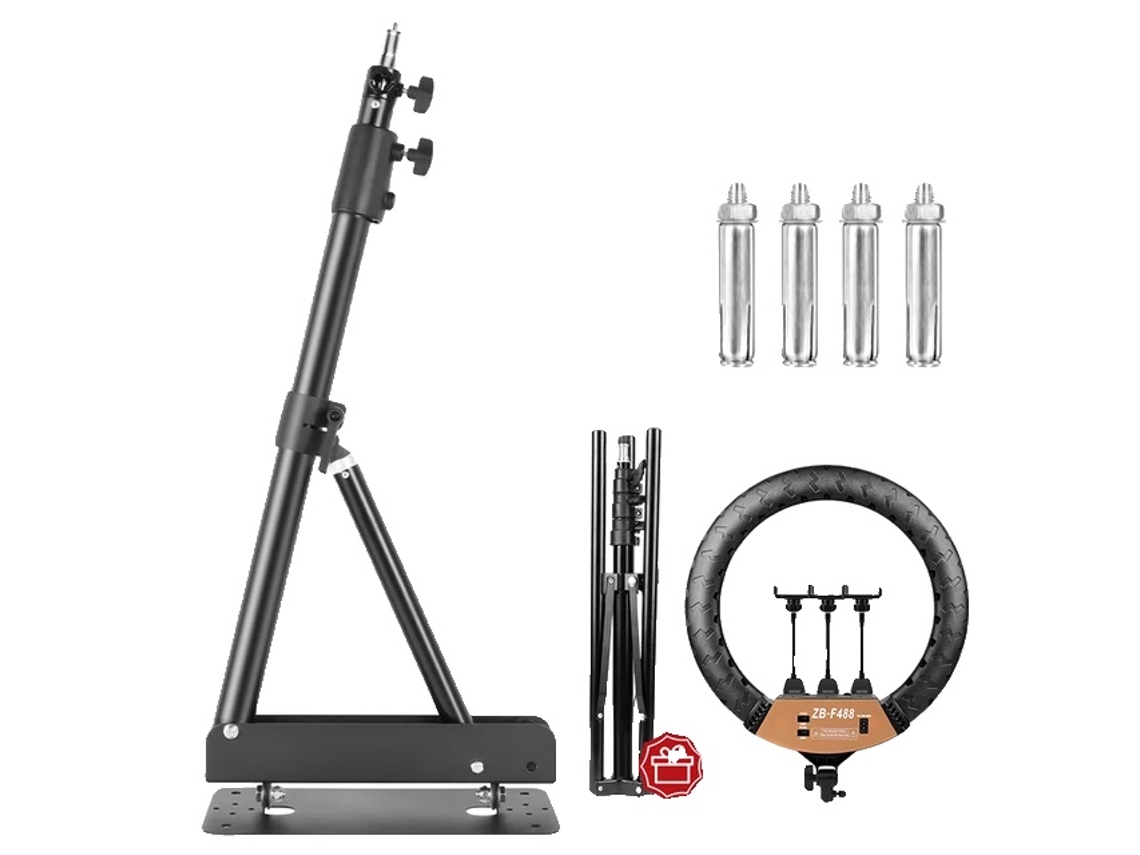 Kit de anillo de luz LED con soporte de brazo articulado de 137 cm OEM