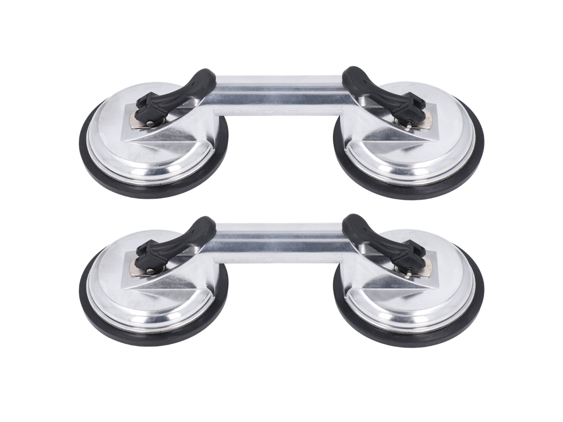 Ventosas de aluminio Primerox con mangueras para vidrio y cabello, 100 kg