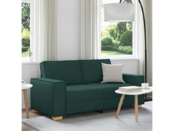 Sofá de 2 plazas HARLANV1 con tapicería verde oscuro, 180x78x84 cm
