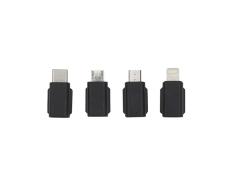 Adaptador para teléfono inteligente Osmo Pocket (8 pines/Tipo-C/Android) Cuatro en uno (Tipo-c/Apple/Android hacia delante/Android hacia atrás)