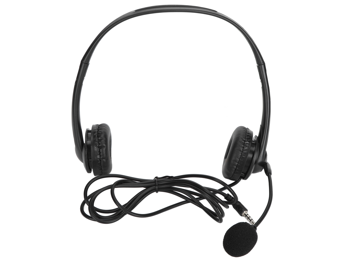 Auriculares Binaurales Con Cable Para Atención Al Cliente, Estéreo, Con Cancelación De Ruido, Para Pc, 3,5 Mm, Usb.
