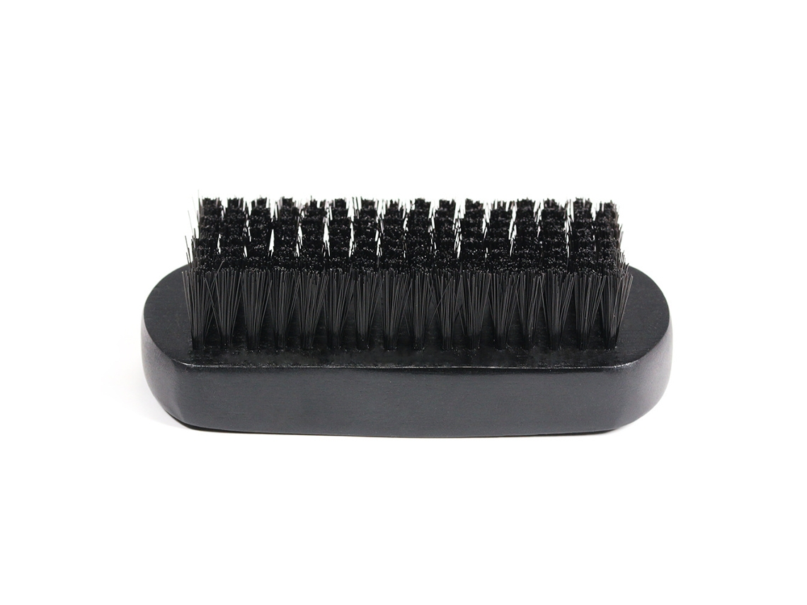 Kit De Cuidado Y Afeitado Para Barba Y Bigote Con Cepillo De Haya Color Madera