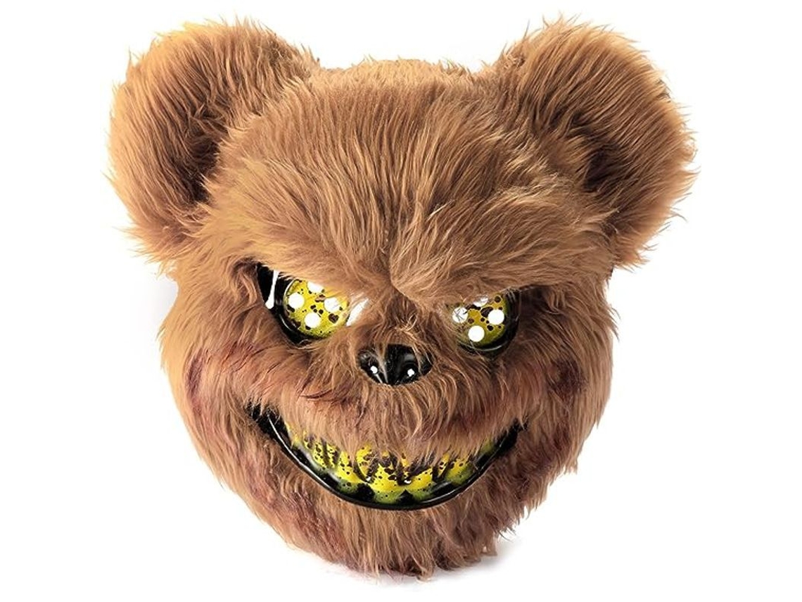 Máscara De Oso Aterradora Para Halloween, Máscara De Animal Terrorífica Para Adultos Y Niños.