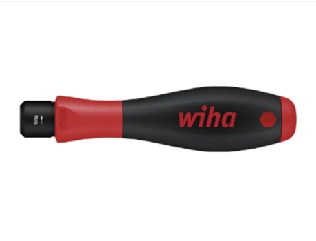 WIHA Destornillador dinamométrico TorqueFix® con limitación del par de apriete preajustada de forma fija (26052)