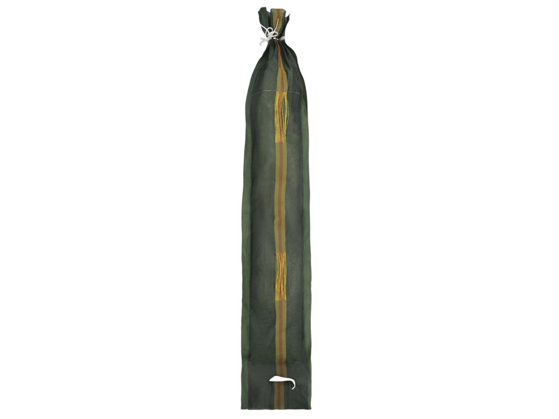 50 sacos de arena verde oscuro de 100 x 25 cm, HDPE VIDAXL