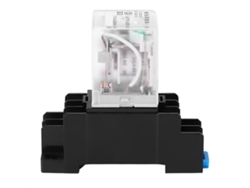 Relé Electromagnético Intermedio Hh52p (my2nj) Con Base Ac220v Dc24v 8 Pin