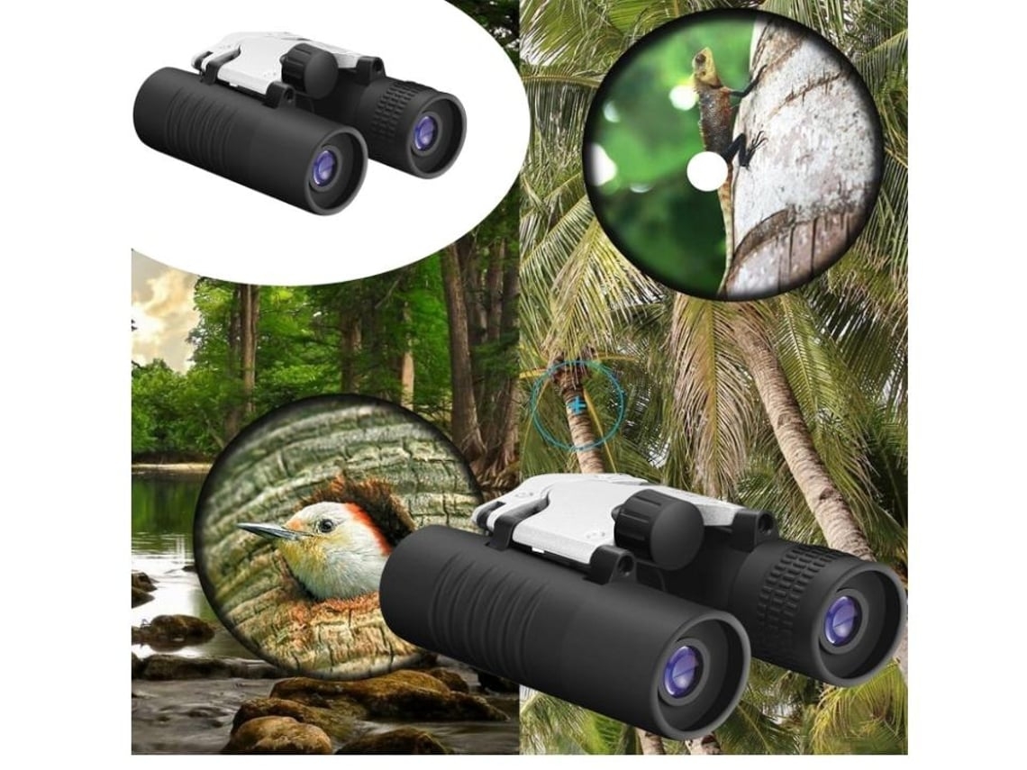 Binóculos 8 X 21 Binóculos Portáteis Para Adultos E Crianças Foco Fácil Binóculos De Campo Grande De Alta Definição Preto Facpoet