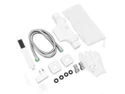 Ducha para bañera con doble control y soporte de pared