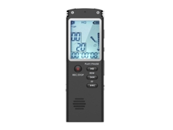 Grabadora de voz digital inteligente Yuysan T60 HD con cancelación de ruido y reproductor MP3 de 32 GB de memoria.