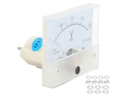 Voltímetro De Cc Con Puntero 85c1 Medidor De Voltaje De Panel 0~200v Instrumento De Medición Eléctrica