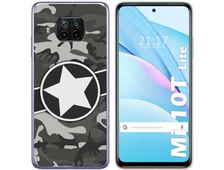Carcasa Xiaomi Mi 10T Lite TUMUNDOSMARTPHONE Camuflaje 02 Multicolor