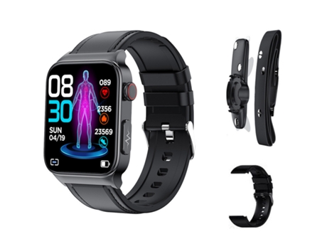 Reloj inteligente, pantalla grande de 1,92 pulgadas, modo multideporte, apto para Android y iPhone, negro VEANXIN