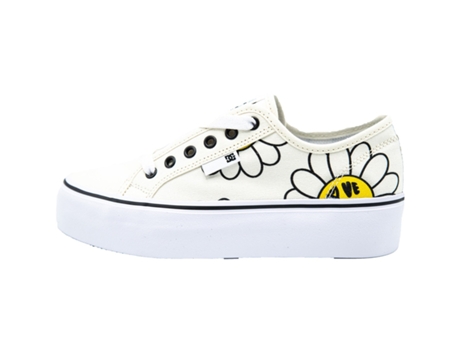 Zapatos de Mujer DC SHOES Manual Platform Blanco (shoes//eu/36.5)