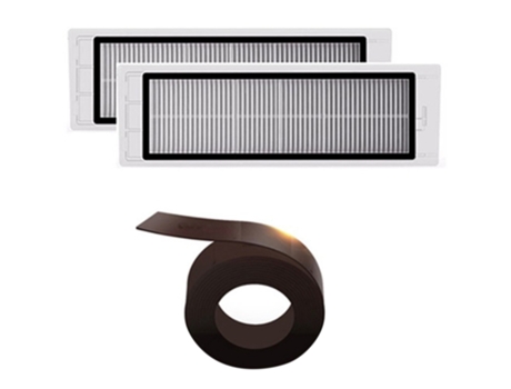 Piezas de aspiradora para Xiaomi Roborock S50 S51 S55 S5 S6, filtro Hepa lavable, banda magnética Virtual