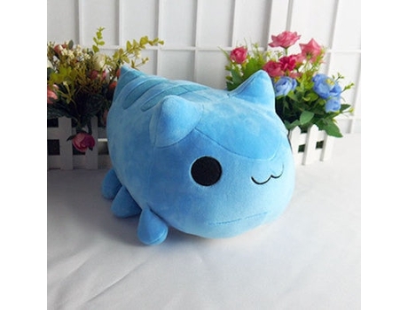 Cosplay Lindo Gato de Juguete, Muñeco de Dibujos Animados de Peluche Y Felpa Tipo Boca Cerrada - Tamaño 30Cm