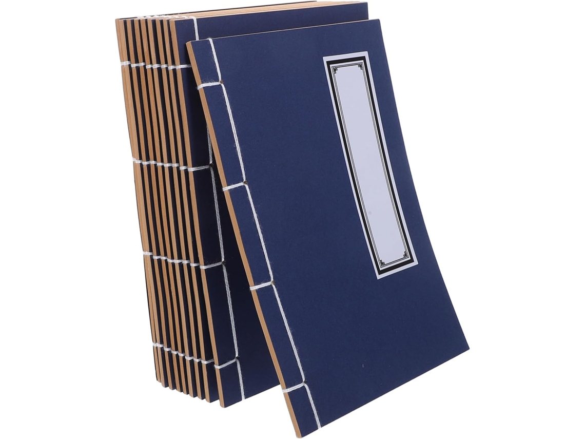 Juego De 10 Cuadernos De Papel Kraft En Blanco, Estilo Vintage, Ideales Para La Escuela, La Oficina Y Reuniones.