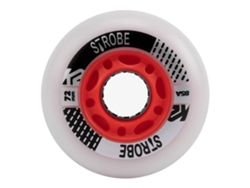 Rodas de Patins em Linha Strobe 2 Unidades Branco 72 Mmk2 Skate