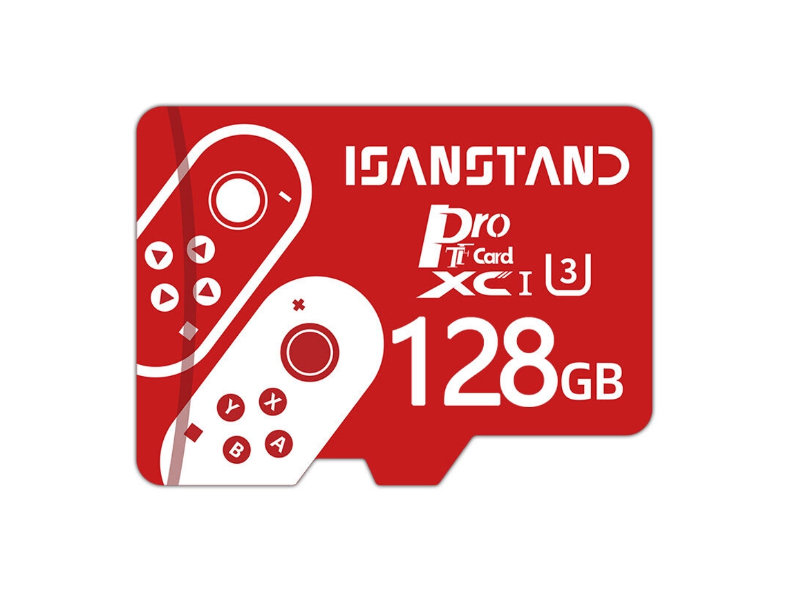 Tarjeta de memoria TF de alta velocidad Isanstand de 128 GB, clase 10 U3, compatible con micro SD y tarjetas inteligentes (128 GB)