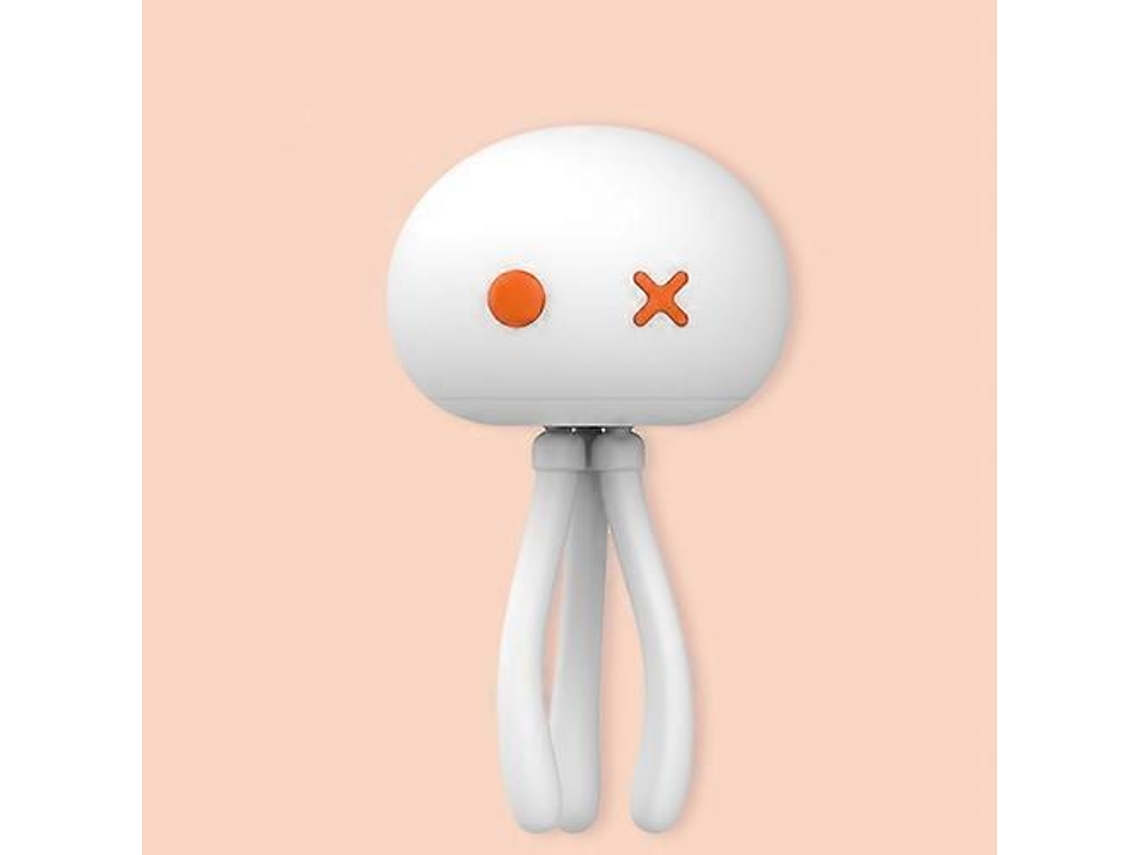 Luz nocturna inteligente con sensor de silicona H10 en forma de medusa para proteger los ojos y dormir, 1200 mAh, Rosewell