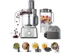 Procesador de alimentos KENWOOD FDP65.820SI (15 L - 1000 W - 9 accesorios)