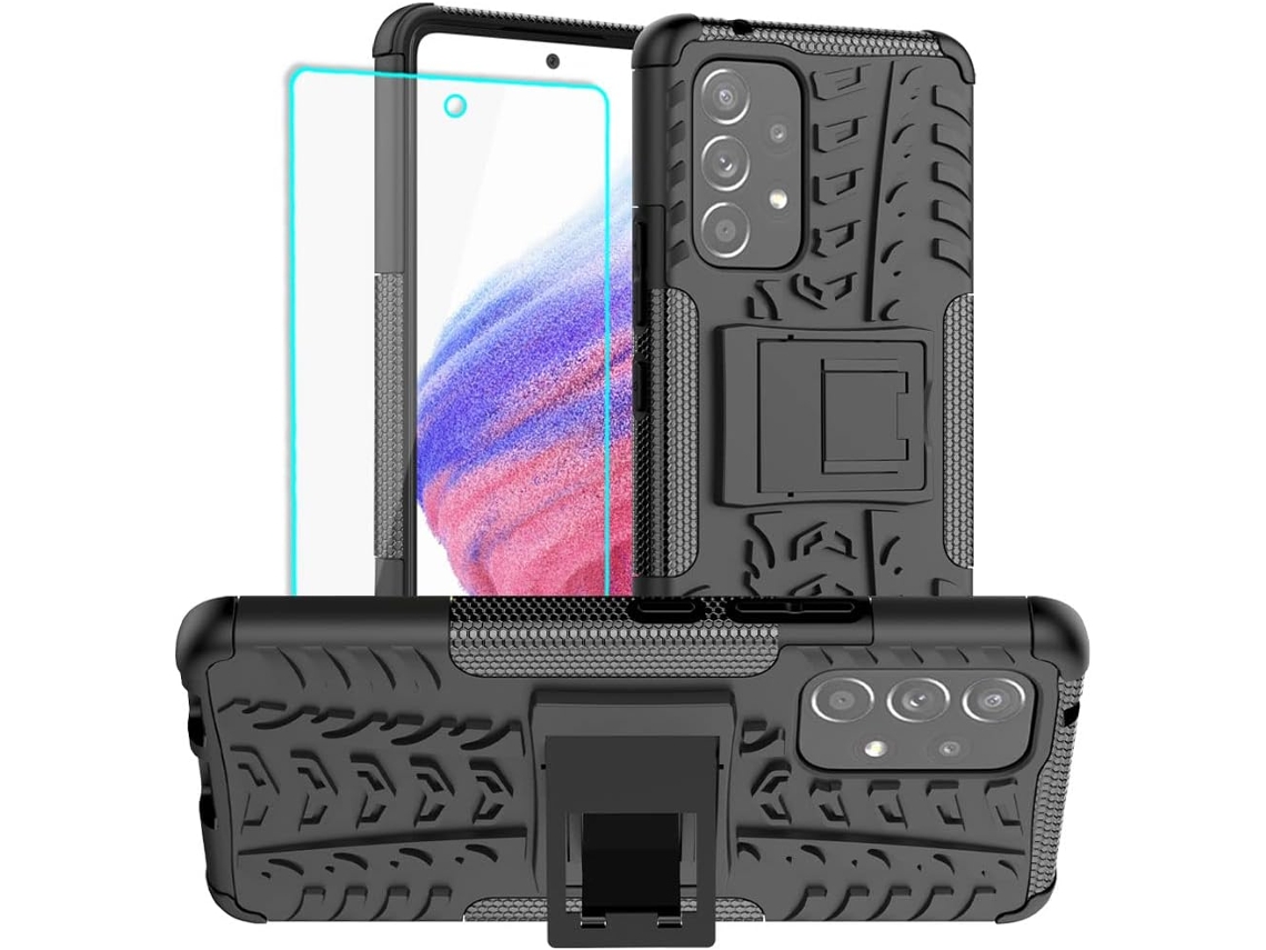 Protector de Pantalla Hd Proteção para Samsung Galaxy A53 5G HONGWE. Silicona Negro