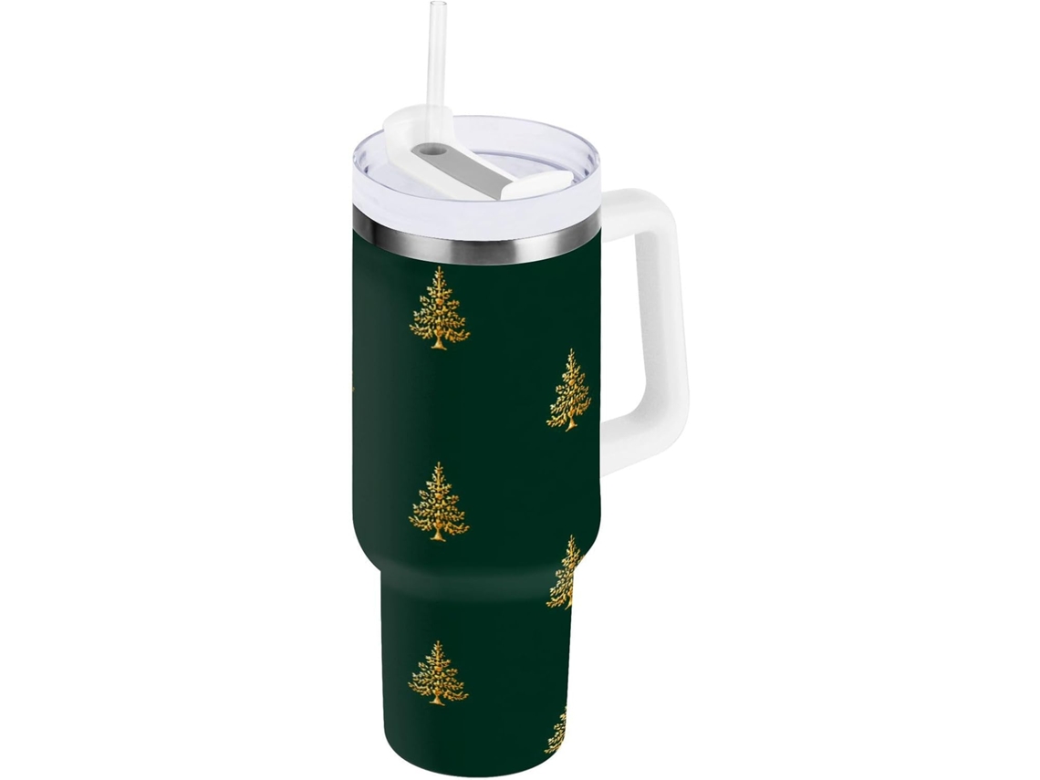 Árbol Navidad Vaso Botella Taza Acero Inoxidable - Vaso Térmico Portátil