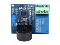 Módulo Sensor De Protección Contra Sobrecorriente Con Relé De 12 V, Detección De Corriente Alterna De 0 A 5 A, De 20 Hz A 400 Hz.