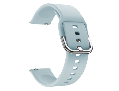 Correa de Silicona 20mm para Samsung Galaxy Watch Active/Galaxy Watch Active2 - azul claro