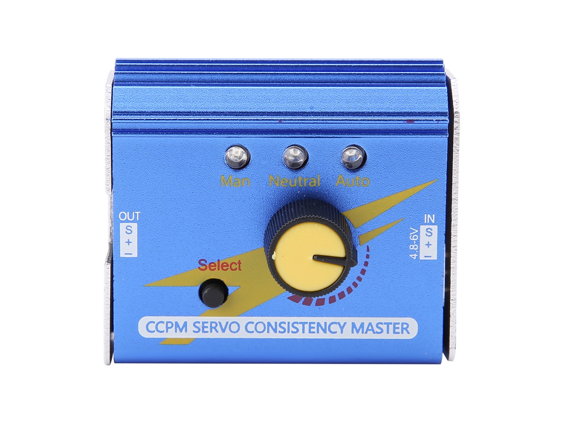 3ch Esc Servo Tester Ccpm Consistency Master Checker Para Aviones Rc, Helicópteros Y Coches