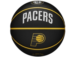 Pelotas de Baloncesto NbaTeam City Collector Indiana Pacers Ball WZ4016412ID, unisexo, pelotas de baloncesto (negro - 7 EU) WILSON