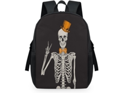 Mochila Tropicallife Diseño Calavera Para Niños Niñas Hombres Mujeres Mochila Escolar Informal Portátil