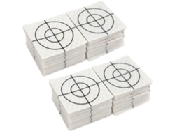 200 Láminas De Medición Reflectantes Para Estaciones Totales De Túneles, 40 X 40 Mm.