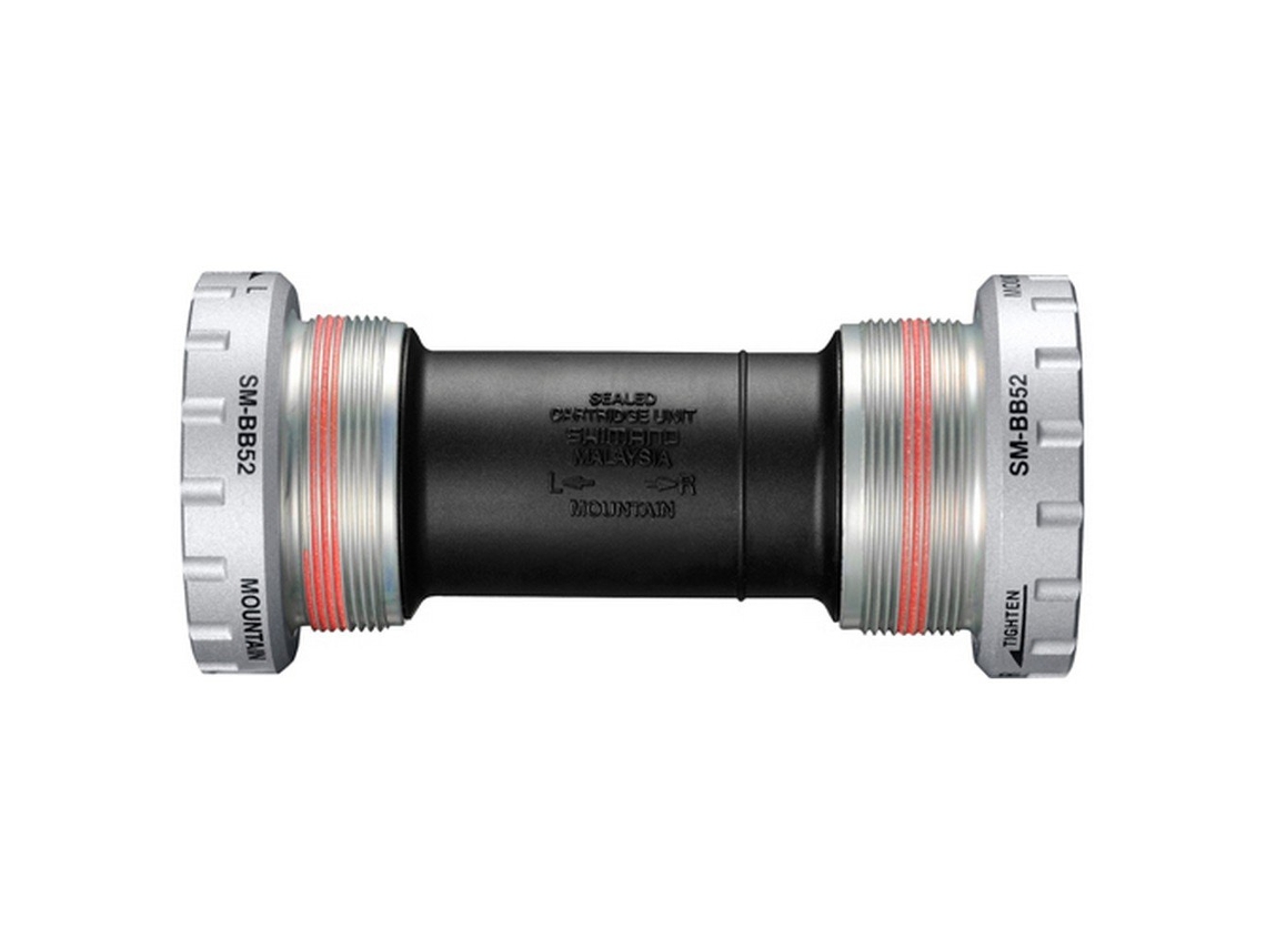 Copa Do Suporte Inferior Deore Bb52 Hollowtech Ii Preto 83 Mmshimano
