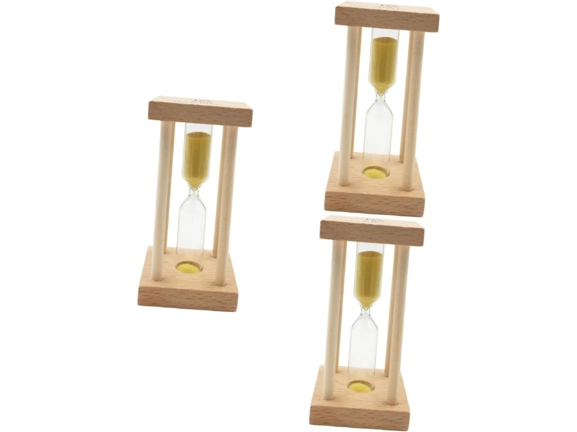Reloj De Arena 5 Minutos: Ideal Para Decorar Tu Hogar Y Oficina, Perfecto Niños Amigos.brreloj La Base Es Pl
