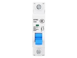 4 Piezas Interruptor Miniatura Gym1-dz47s 1p 63a 230vac Ip20 Interruptor De Aire